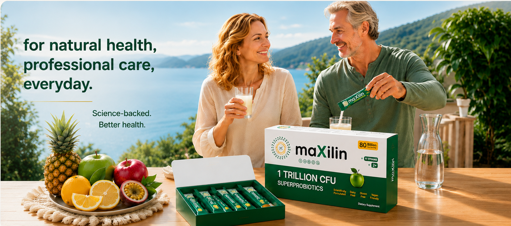 Maxilin product and lifestyle
